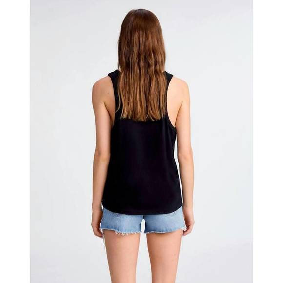 NEW RE/DONE beach tank in black - Picture 3 of 3